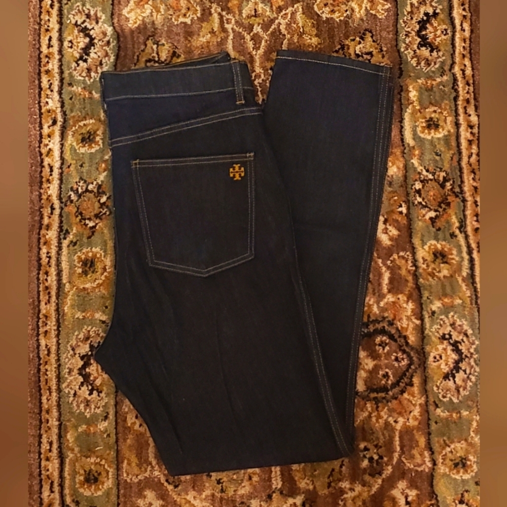 Tory Burch Straight Leg Jean